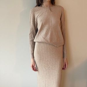Sweater and Skirt set